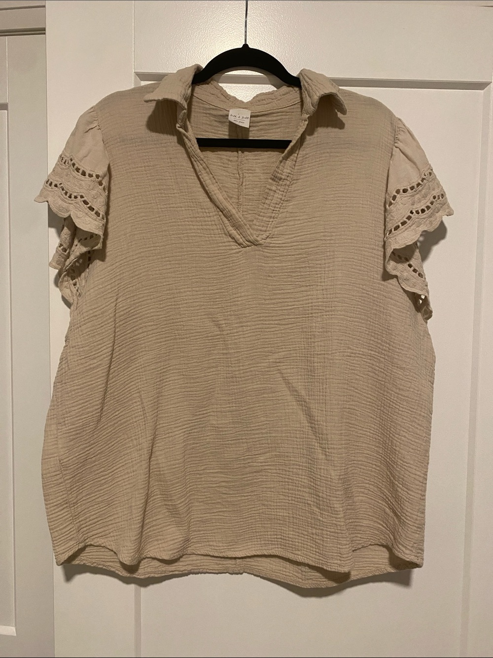 Silk & Salt Gauzey Blouse